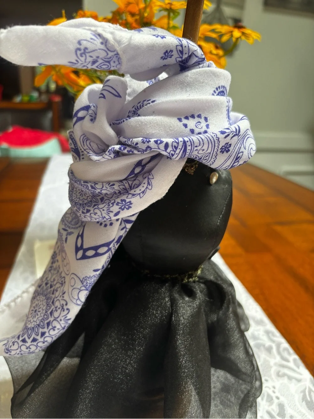 Luxury Paisley Print Women's Satin Square Scarf